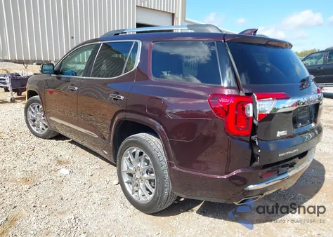 2020 GMC Acadia Fwd Denali из США, поврежденный, VIN 1GKKNPLS6LZ234633